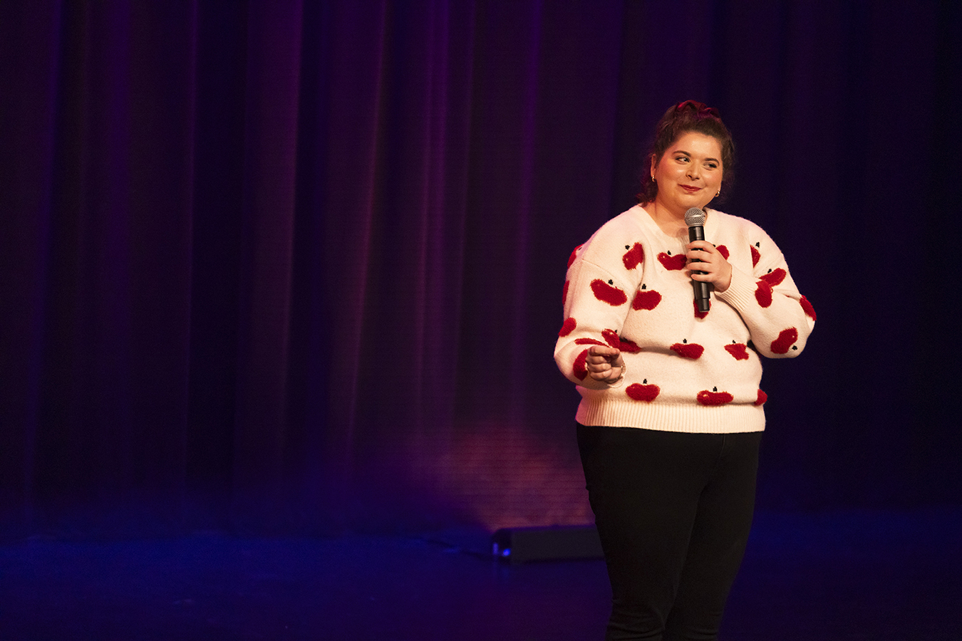 Pelote de Michelle Desrochers, au Gesù