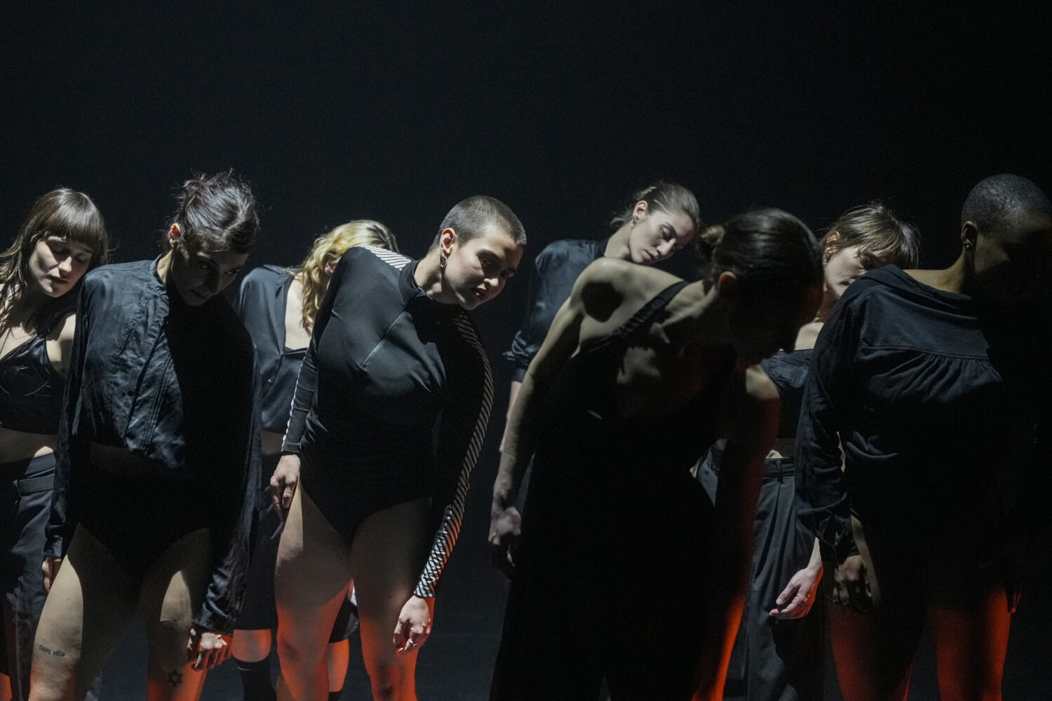 Châtelaine Côté-Rioux, Myriam Arseneault Campbell, Ariane Levasseur, Gabby Kachan, Marie Lamothe Simon, Kimberley de Jong, Marie-Eve Quilicot et Aurélie Ann Figaro
