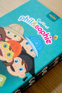 livre Coffret Phil & Sophie