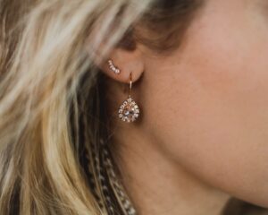 boucles d'oreille Pinkalie