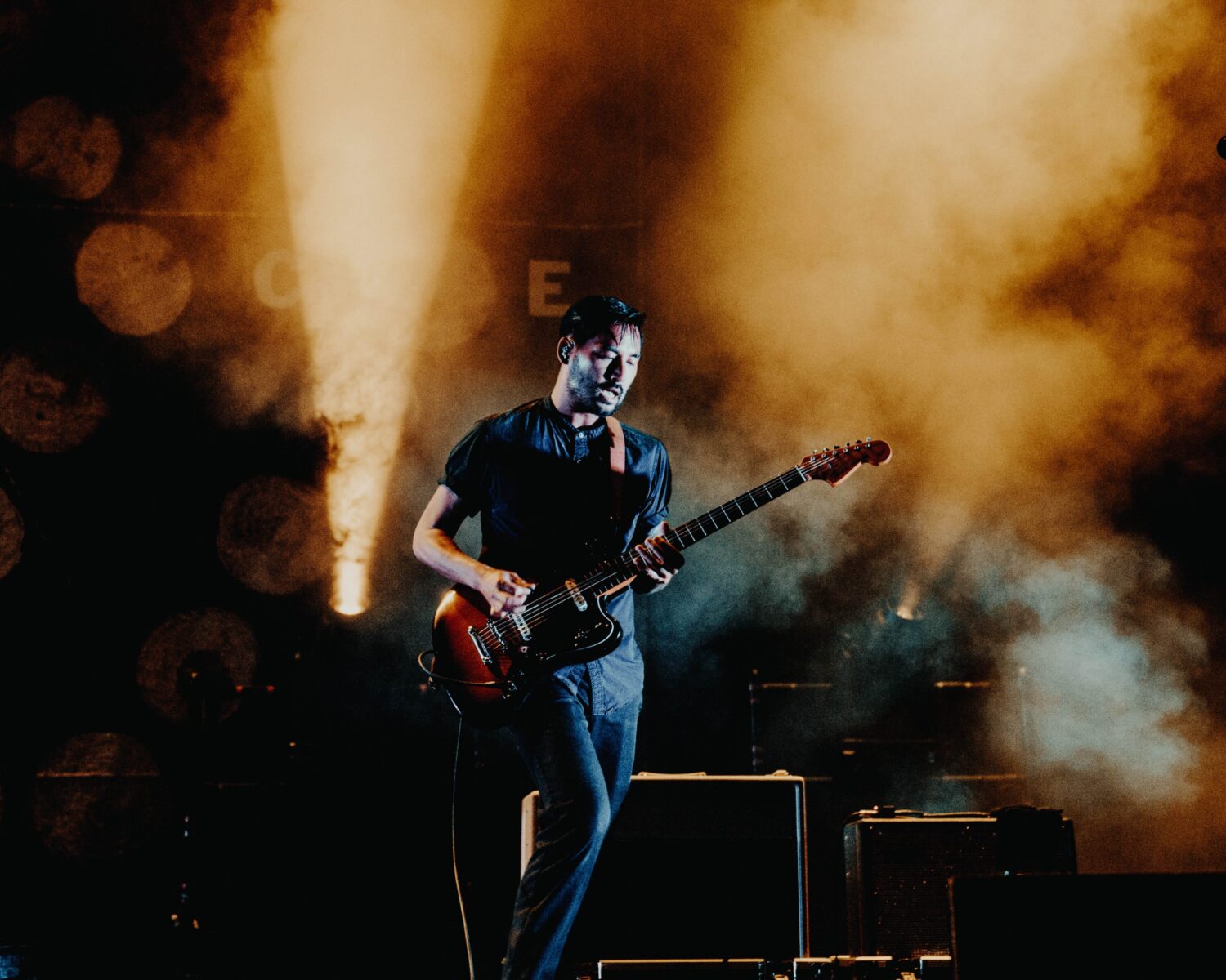 artiste Thrice sur la scène