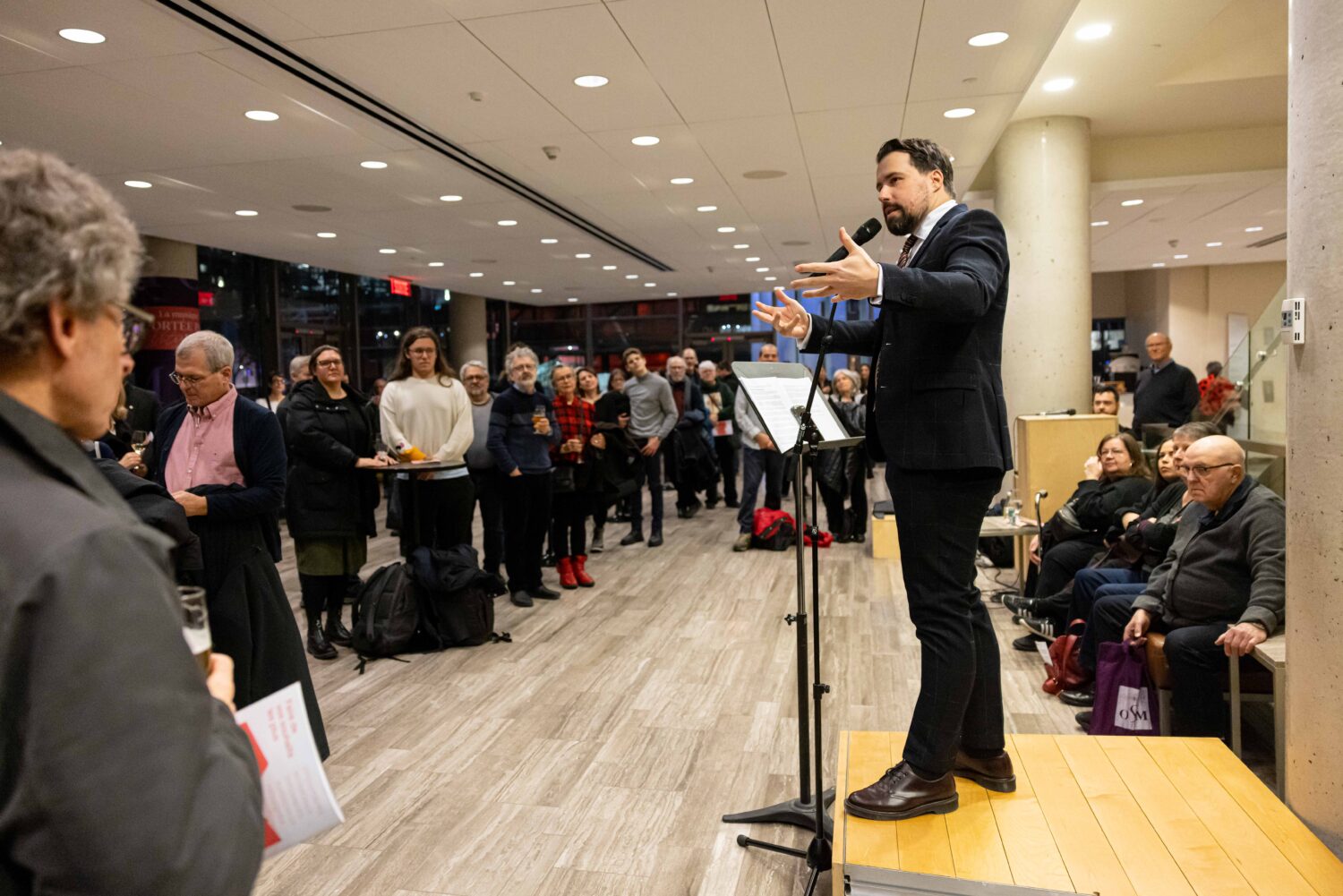 Philippe-Audrey Larrue-St-Jacques anime l'OSM