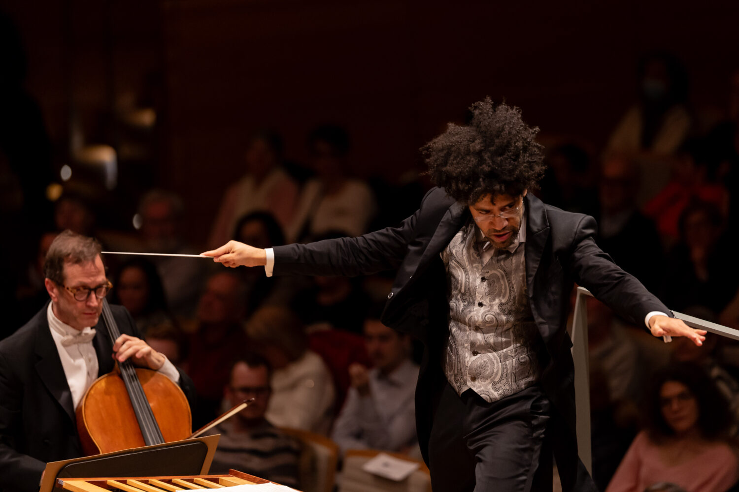 Rafael Payare en pleine action