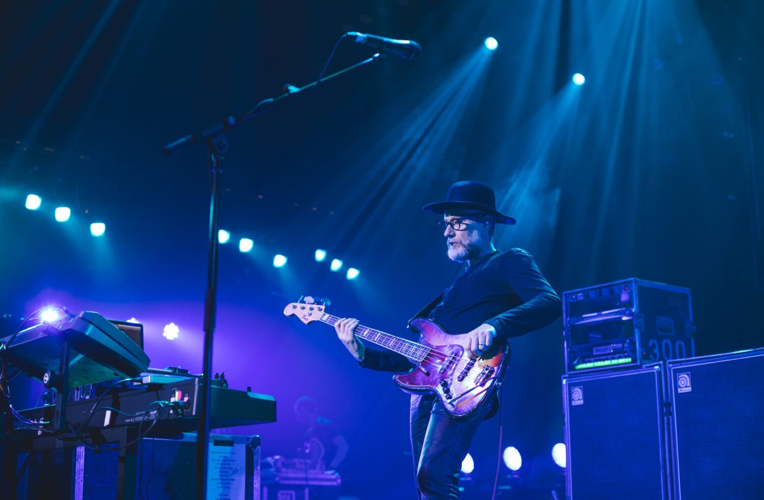 guitariste The Tea Party sur la scène