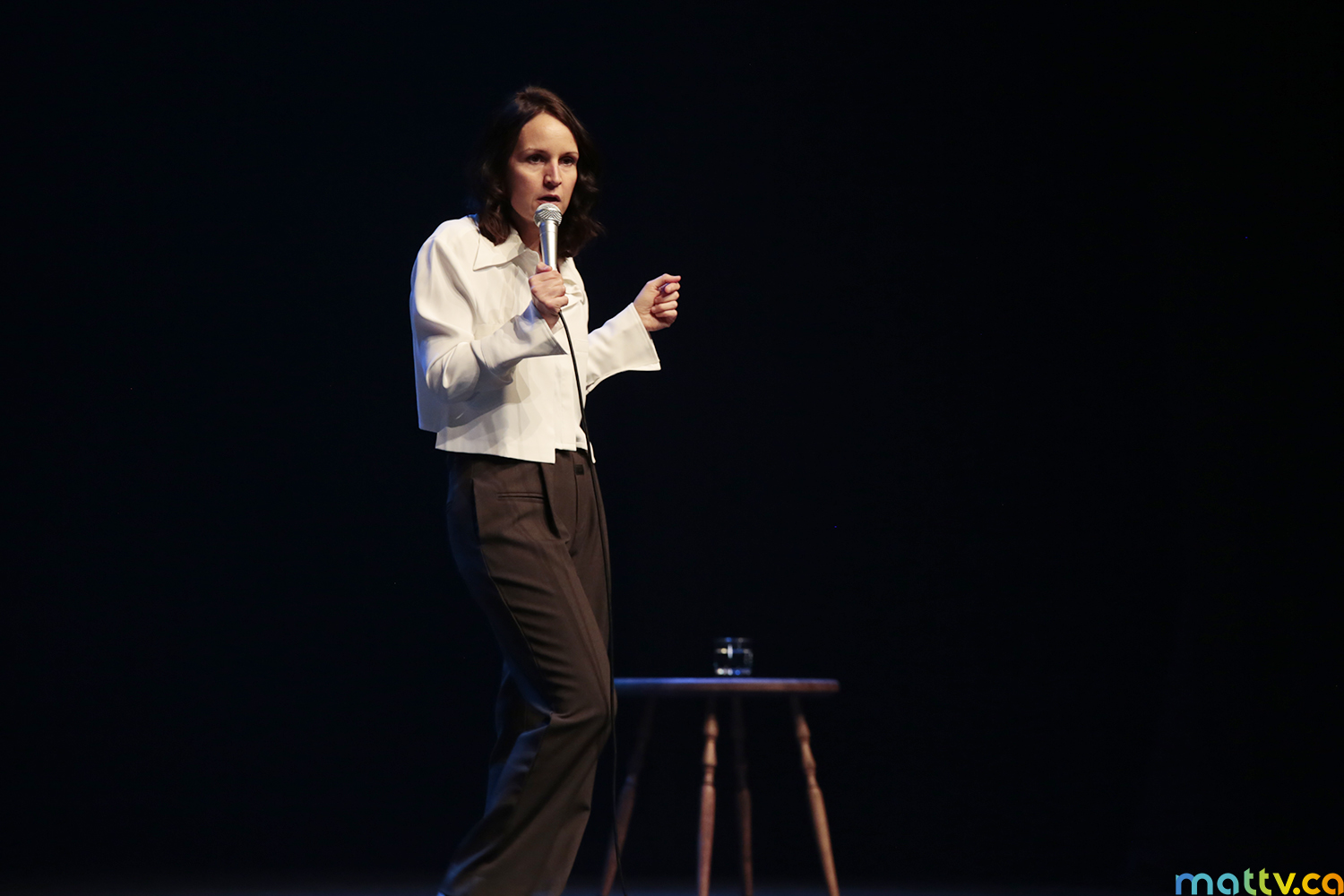 Jessica Chartrand sur la scène