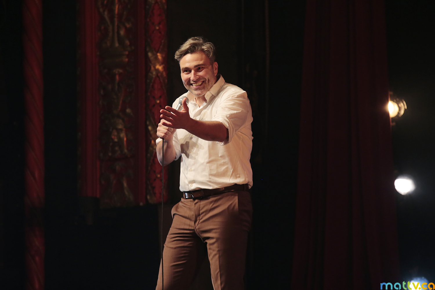 Simon Gouache à l'Olympia