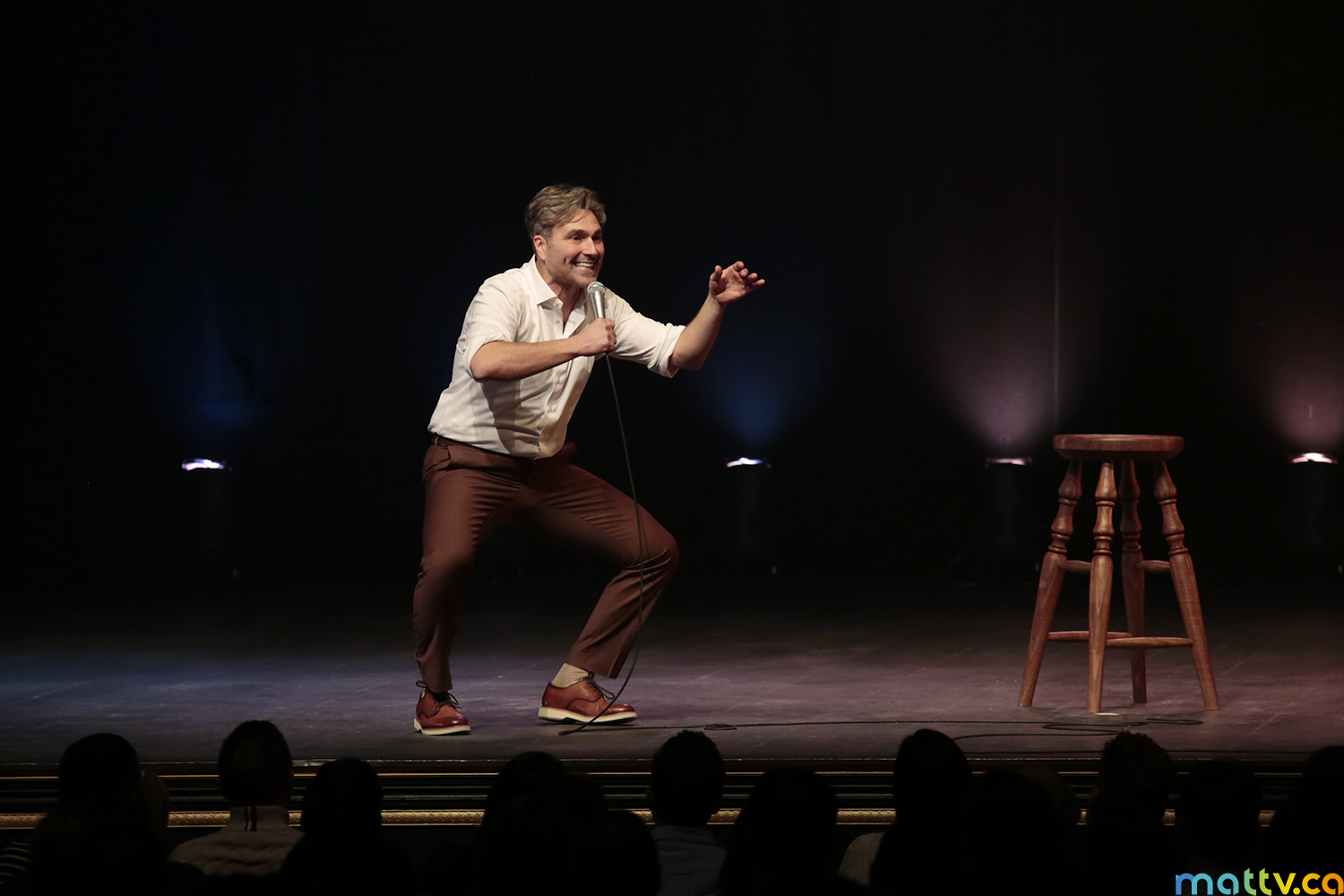 Simon Gouache en première médiatique