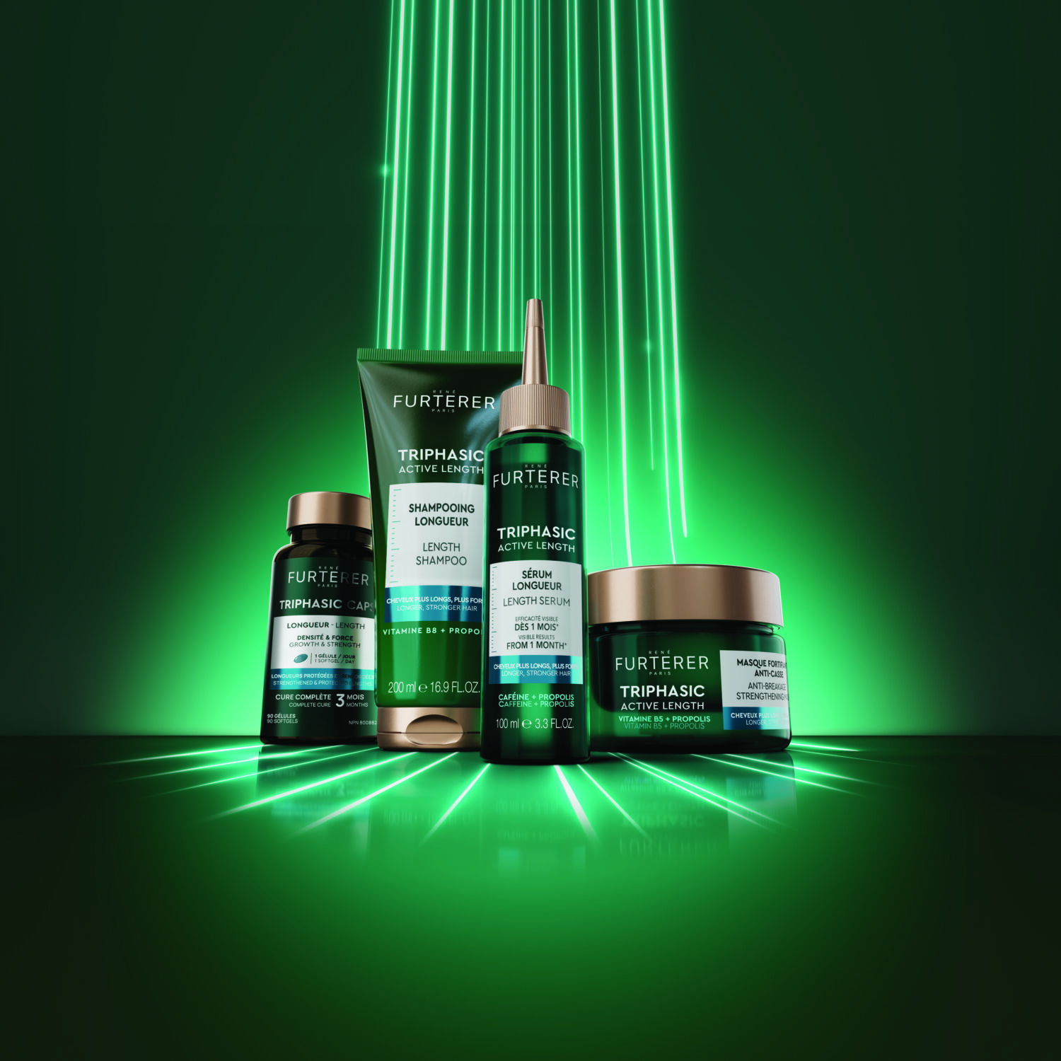 nouvelle gamme Triphasic Active Length