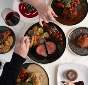 nourriture à partager