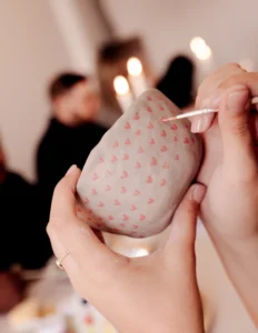 décoration de potterie