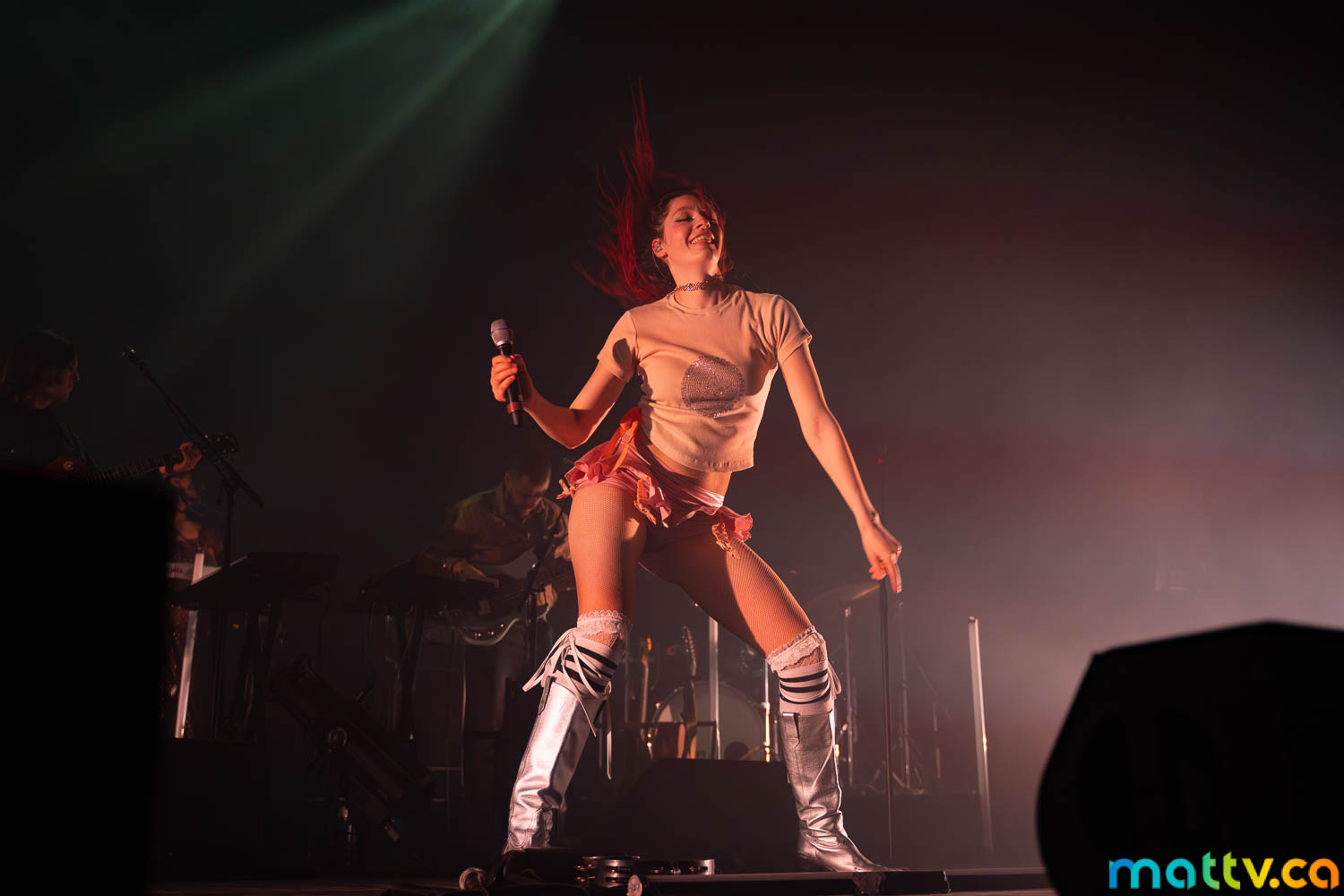 Lou-Adriane Cassidy sur la scène