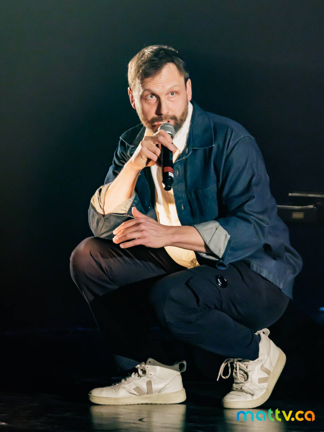 Émile Proulx-Cloutier sur la scène