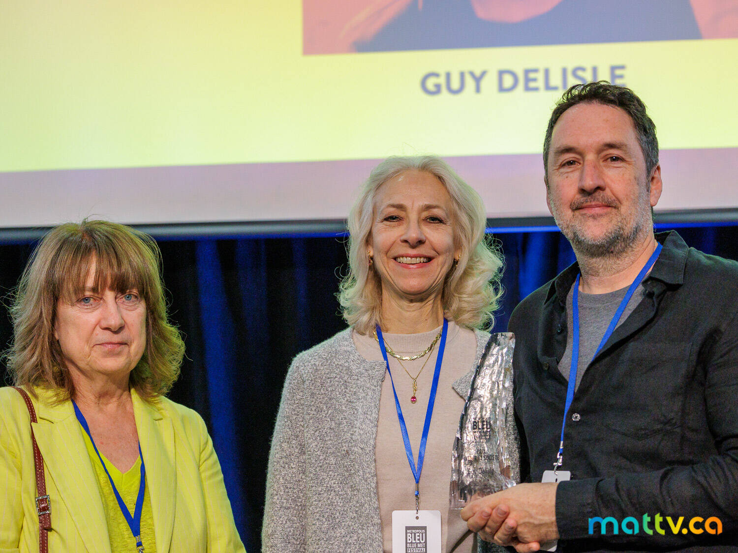 Guy Delisle, Louise-Ann Maziak, Marie-Andrée Lamontagne