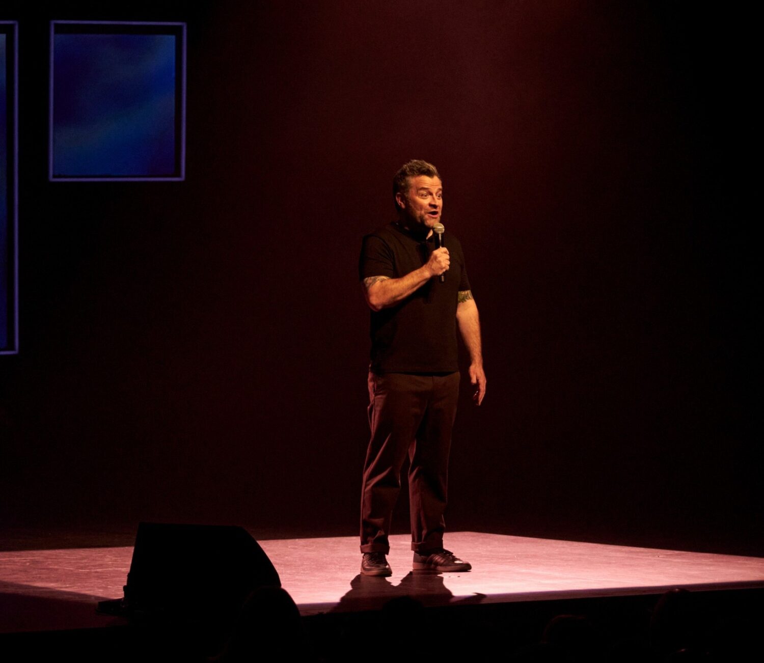 Patrick Groulx sur la scène