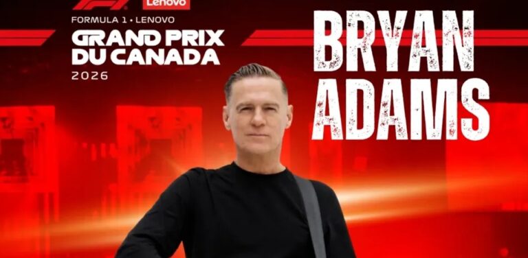 Bryan Adams à la F1
