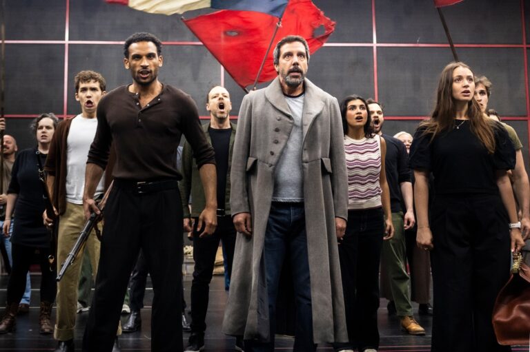 La comédie musicale Les Misérables en répétition