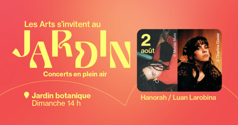 Les arts s&rsquo;invitent au jardin avec Hanorah et Luan Larobina