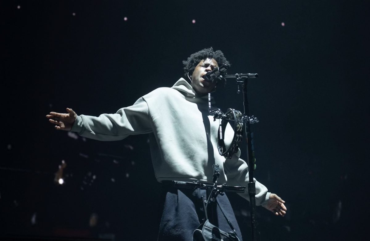 Daniel Caesar sur la scène 