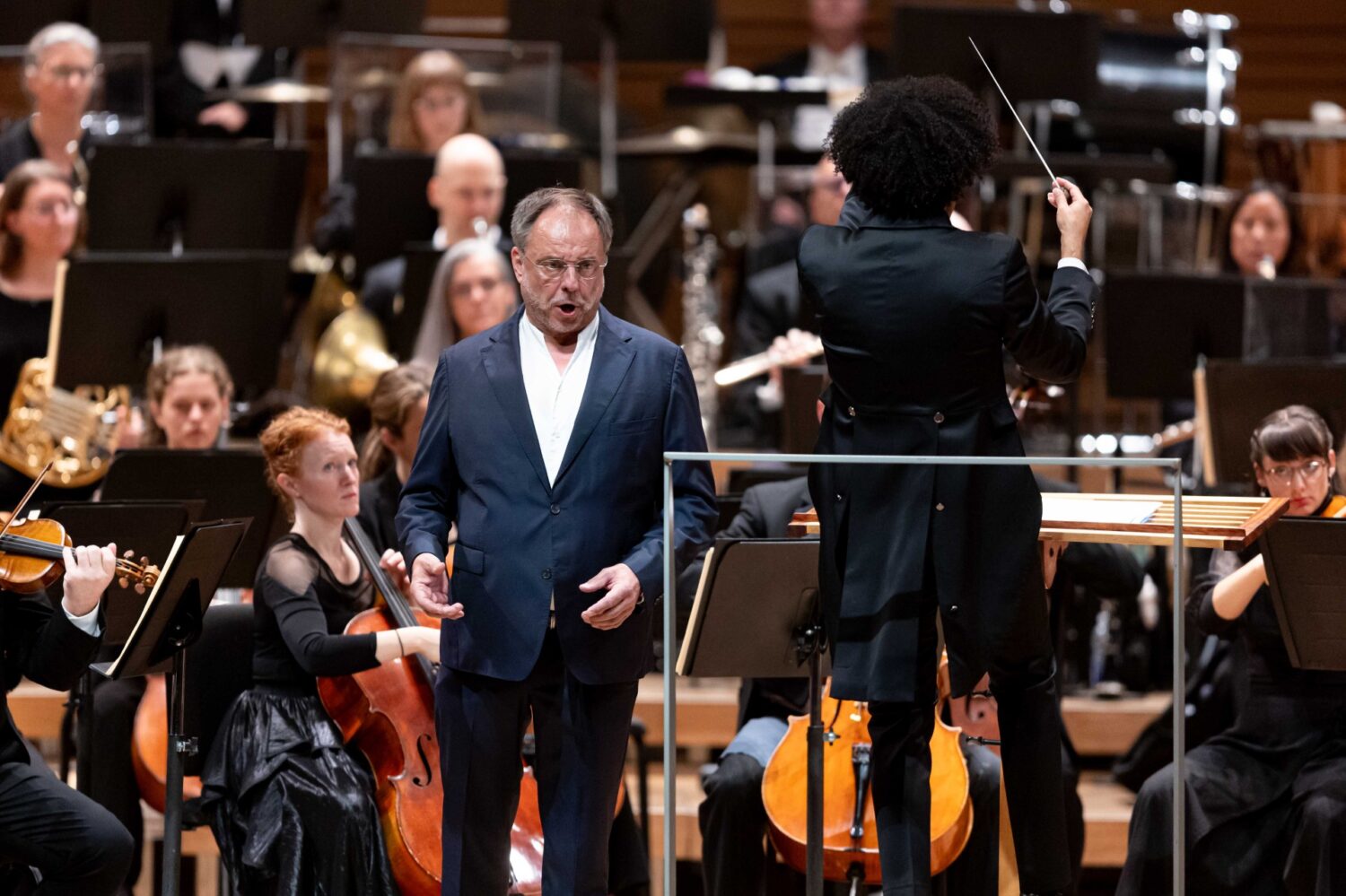 Matthias Goerne chante avec l'OSM