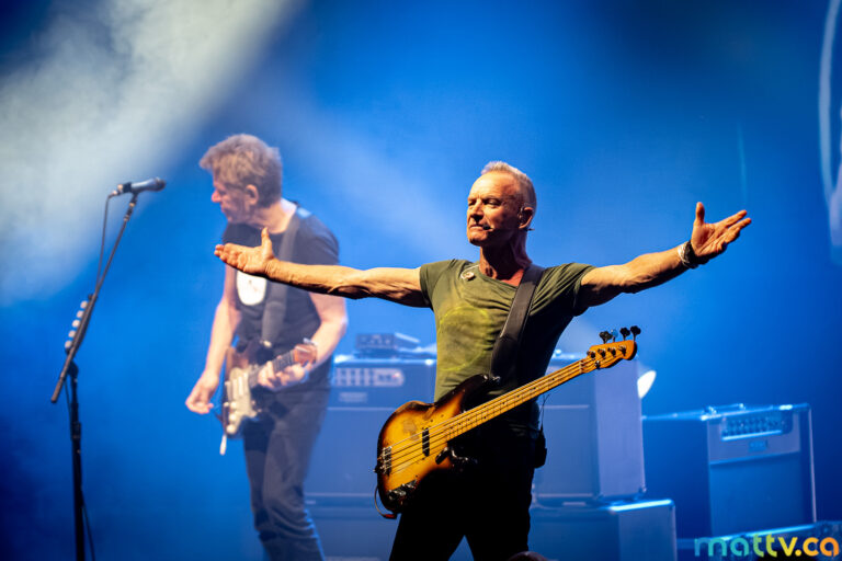 Sting nous reçoit à l’Espace St-Denis